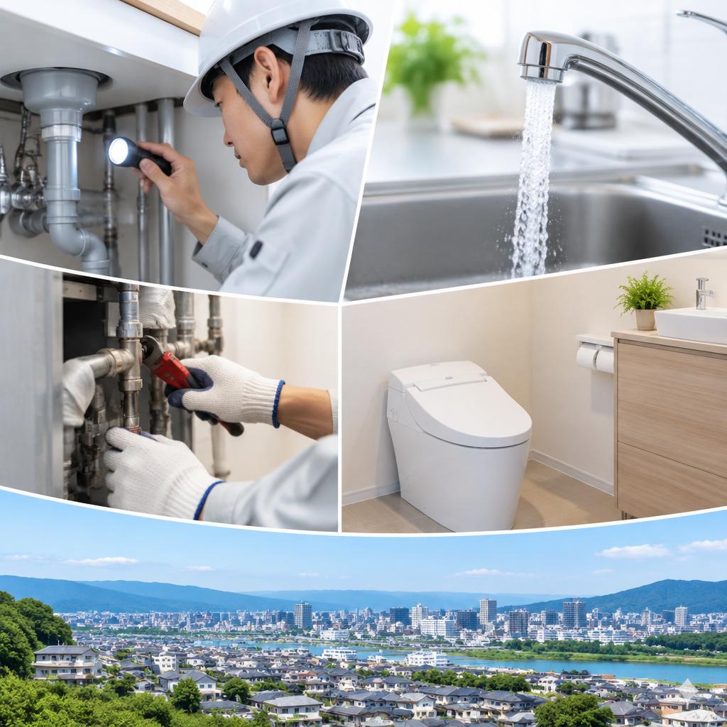 大分市で水漏れ修理業者を選ぶなら、対応範囲と説明の丁寧さを確認