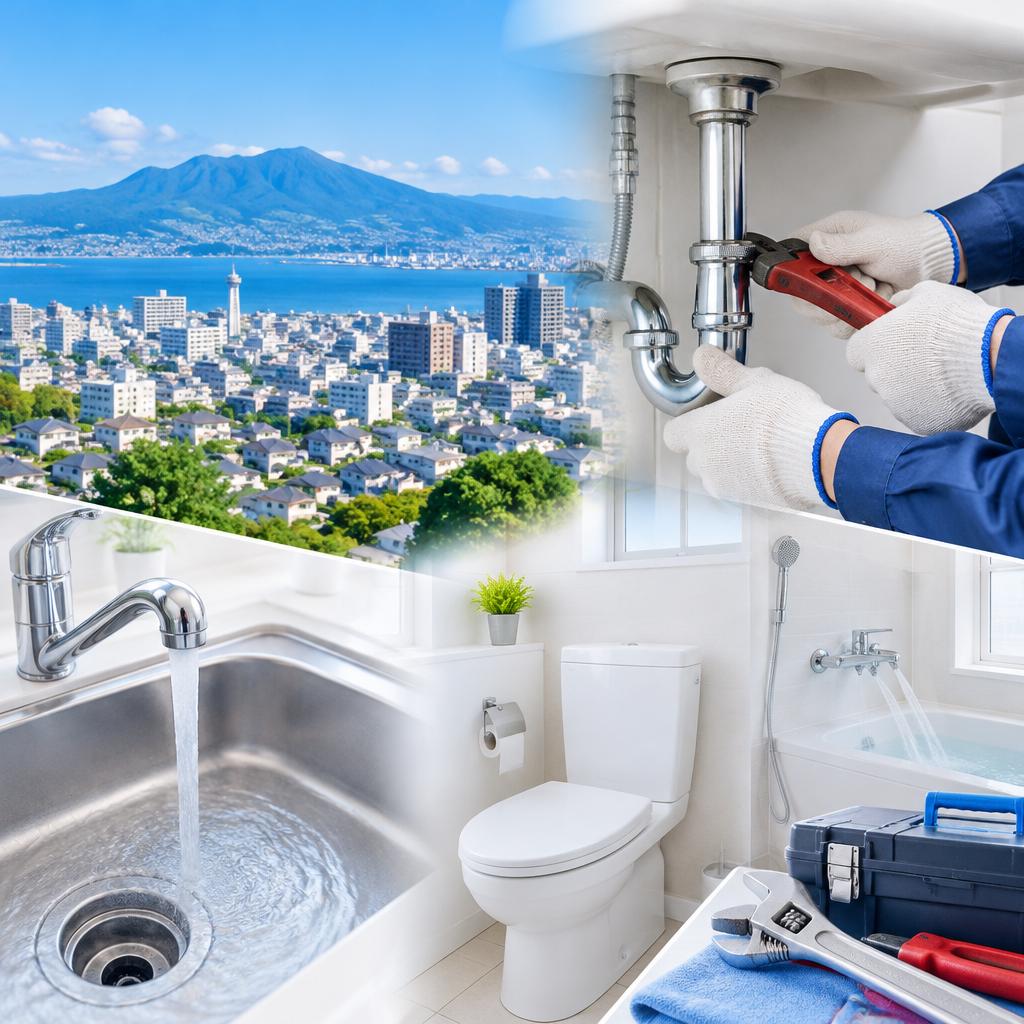 大分市の詰まりトラブル、放置せず早めに相談！水道設備のプロが原因を見極め、安心の解決へ。現地調査・お見積り無料で、給排水設備から水回りの修理まで丁寧に対応します。