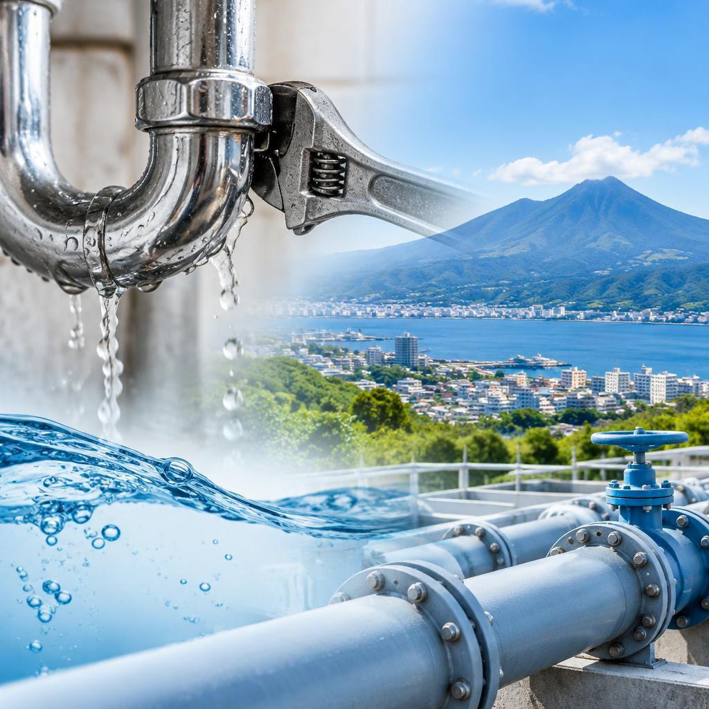 水漏れも配管の不安も、早めの修繕で安心へ。大分の水道設備を支える永興設備