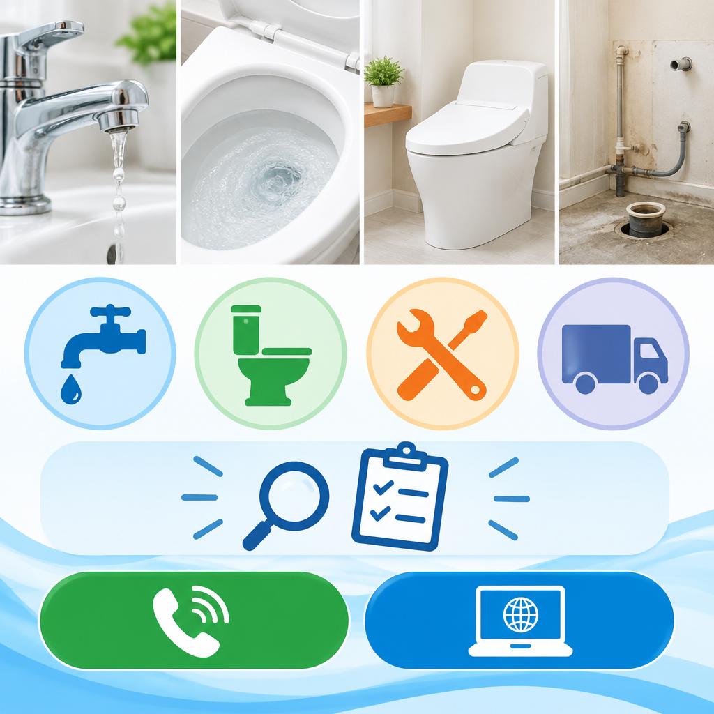 トイレの困りごとは、まず無料相談から。お気軽にご連絡ください