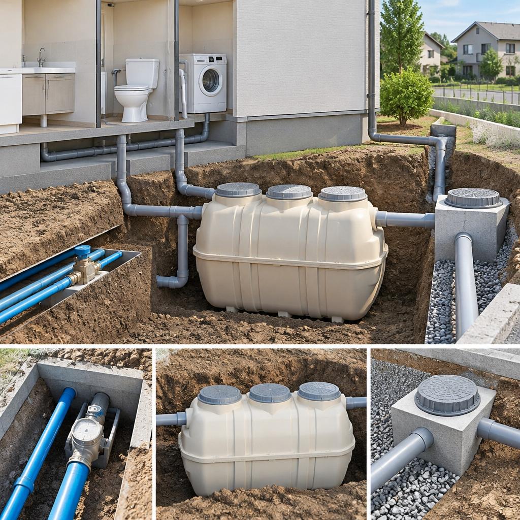 給排水工事の知識を活かし、建物に合わせた施工を