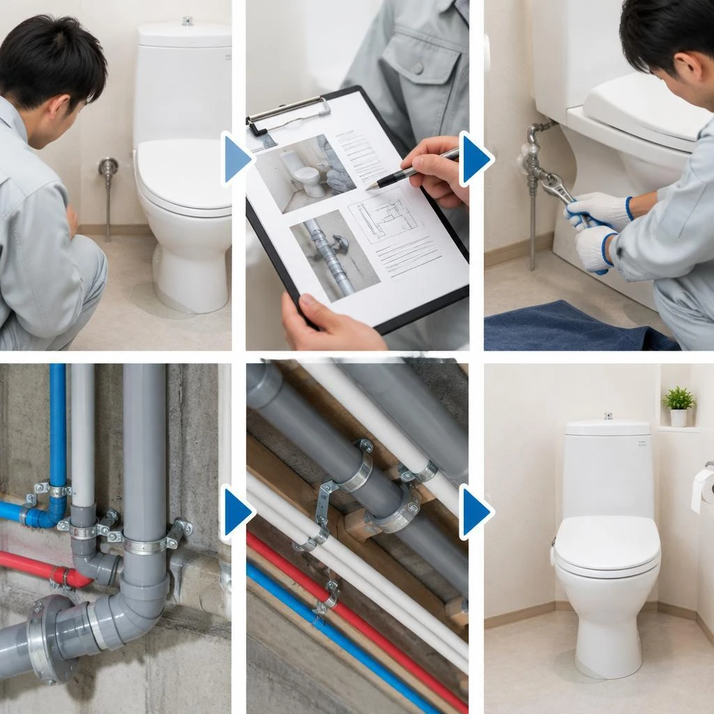 漏水検査から水漏れ修理まで。原因に合わせて丁寧に対応