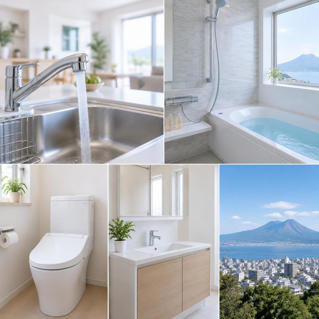 大分のご住居の水廻り、暮らしに合わせて心地よく。給排水のプロが、相談から施工まで丁寧にサポートします。