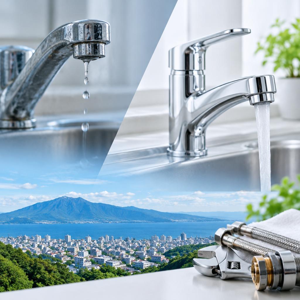 蛇口の不調、交換どきかも。大分の水回りに、確かな技術と丁寧なご提案を。