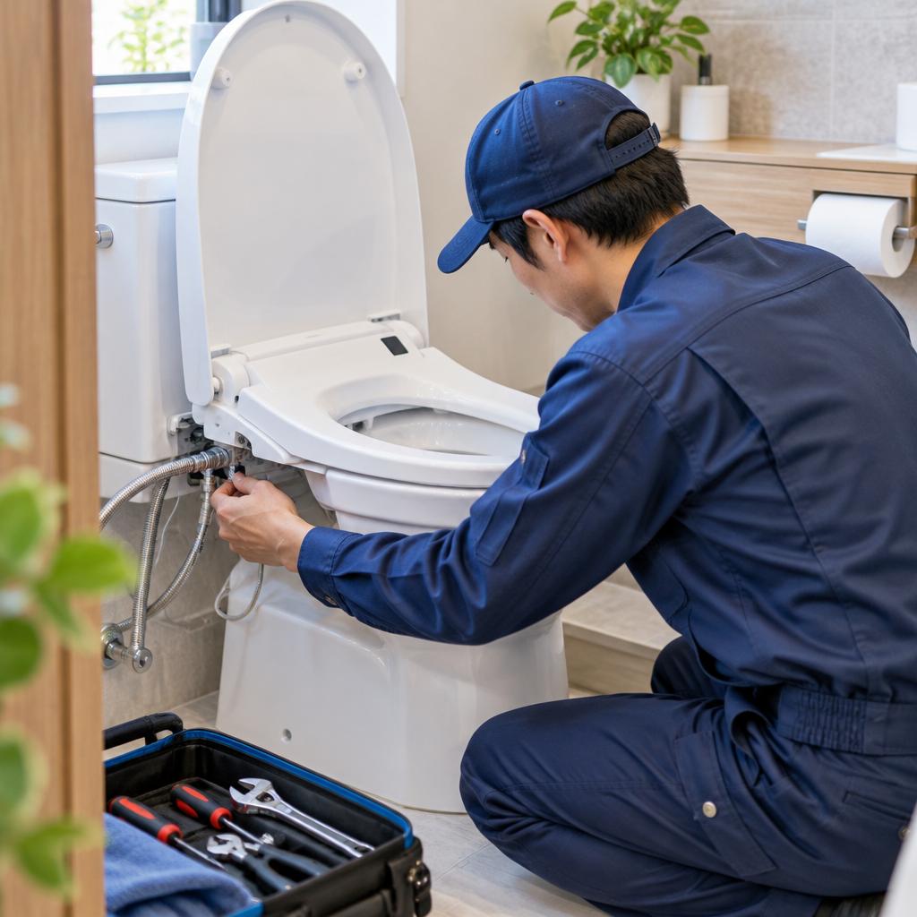 ウォシュレットの不調、我慢しないで。専門修理と設備改善で、毎日のトイレに快適さを。大分の永興設備が迅速・丁寧に対応します。