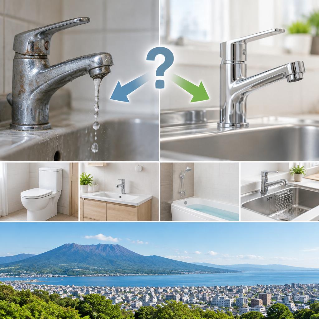 修理か交換か、迷ったままにしない。大分の水回りを、納得のお見積りと明朗施工で。