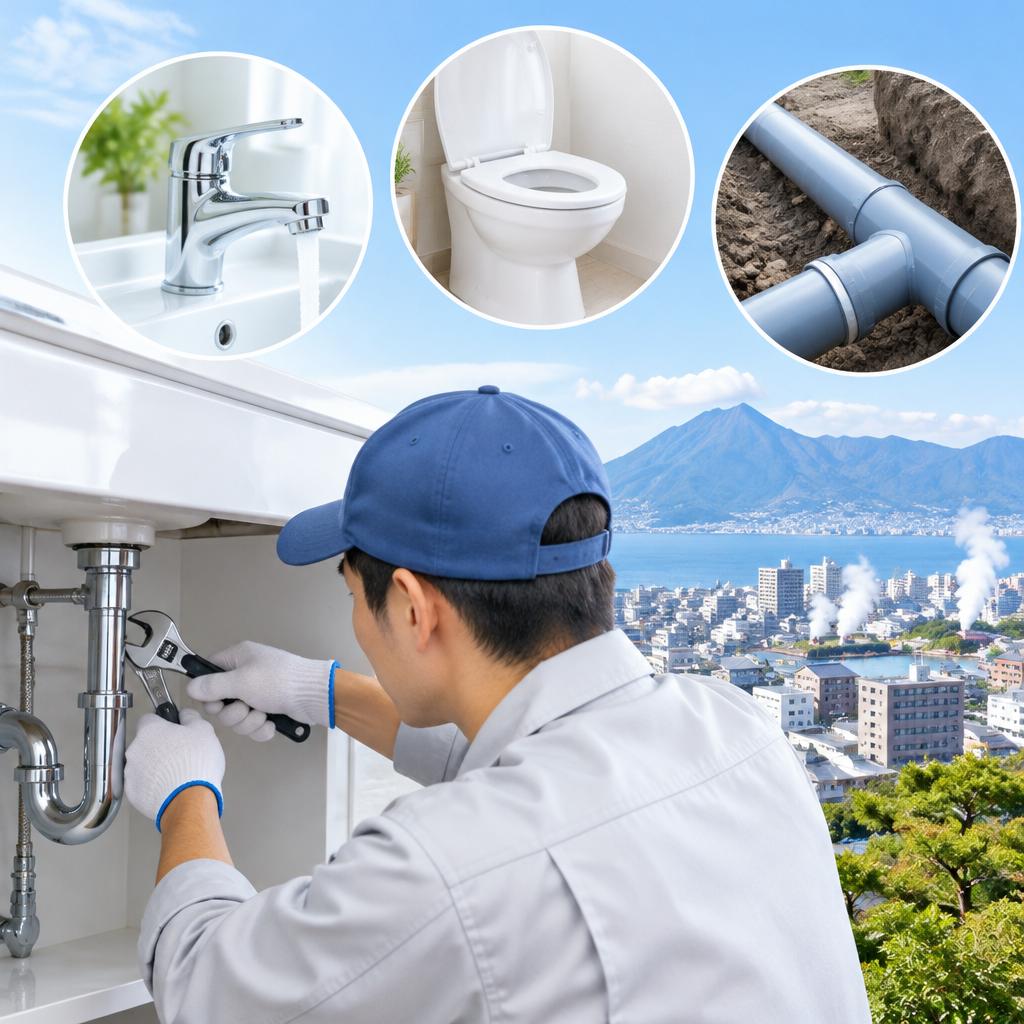 大分市の水道修理なら永興設備へ。水漏れ・つまりから給排水工事まで、暮らしの困りごとに地域密着で迅速対応。現地調査・お見積り無料、まずはお気軽にご相談ください。
