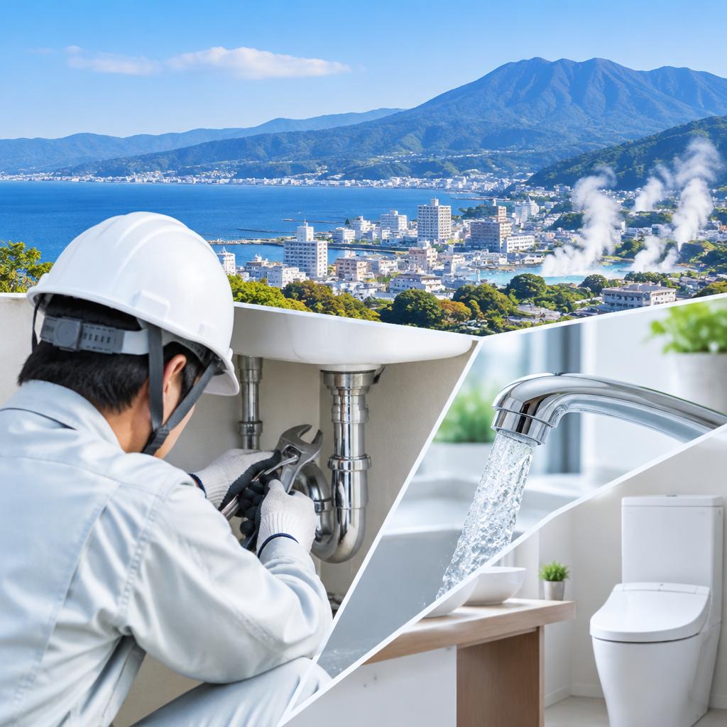 大分の水道工事なら永興設備。暮らしを支える確かな技術で、水回りの「困った」を解決します。