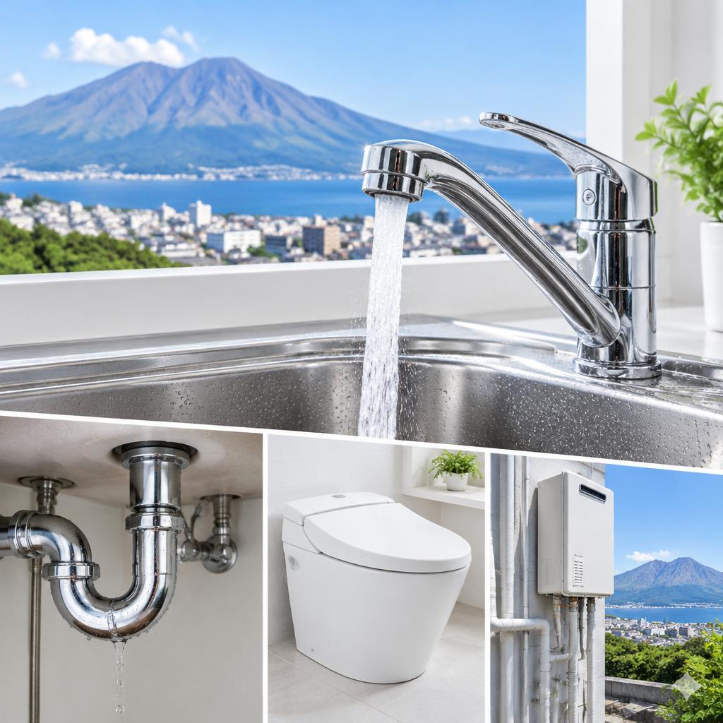大分の水道修理屋・永興設備。水漏れもつまりも、設備の工事も、地域密着で迅速に対応します。