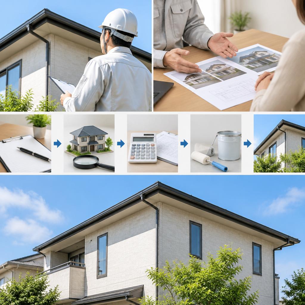現地調査・お見積り無料。工事内容と費用を分かりやすくご説明