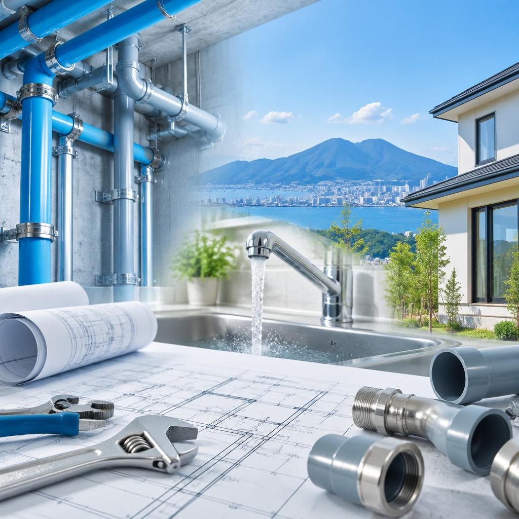 新規水道工事は、大分の永興設備へ。給排水設備の計画から施工まで、暮らしを支える水まわりを確かな技術で。